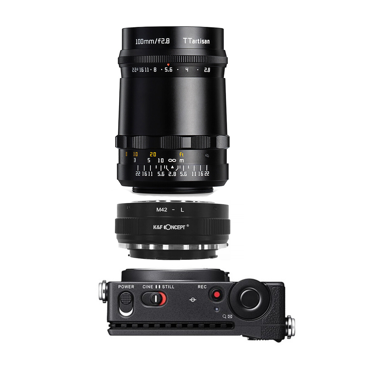 TTArtisans 100mm F2.8 Soap Bubble BOKEH Lens M42 Screw Mirrorless DSLR Camera