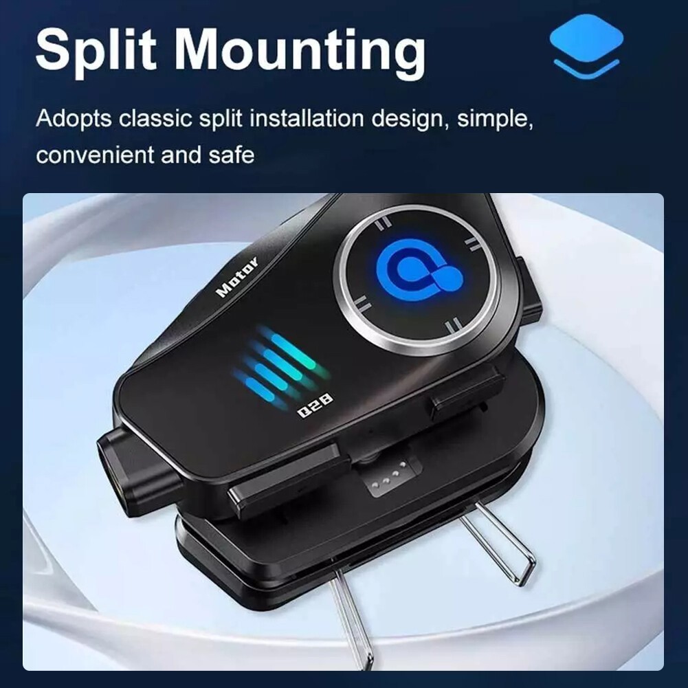 Motorcycle Helmet Headset with HD Camera 1080P Video Motorbike Helmet Bluetooth