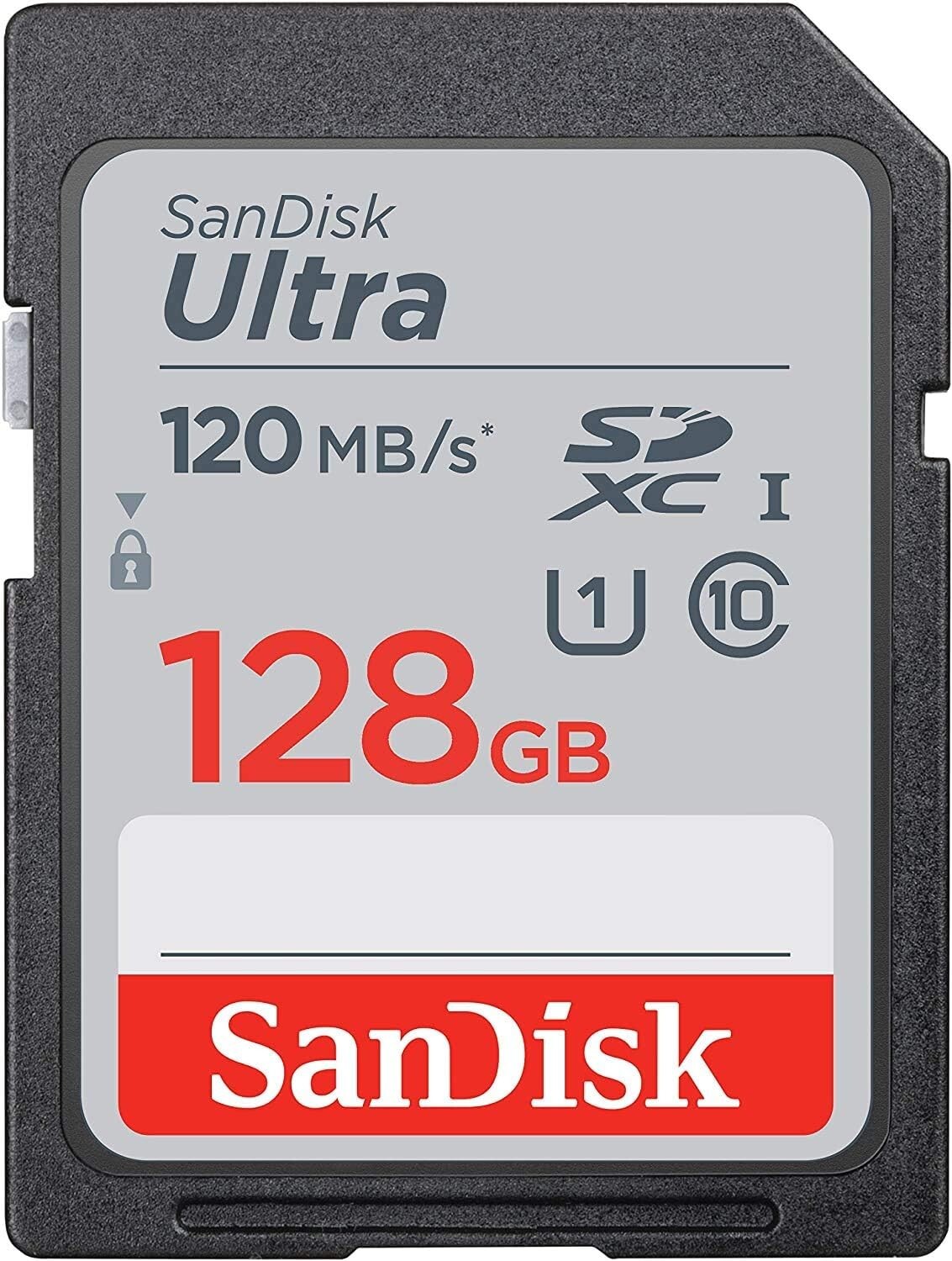 Sandisk Ultra SD Cards 16GB 32GB 64GB 128GB 256GB 512GB Memory Card NEW OPEN BOX