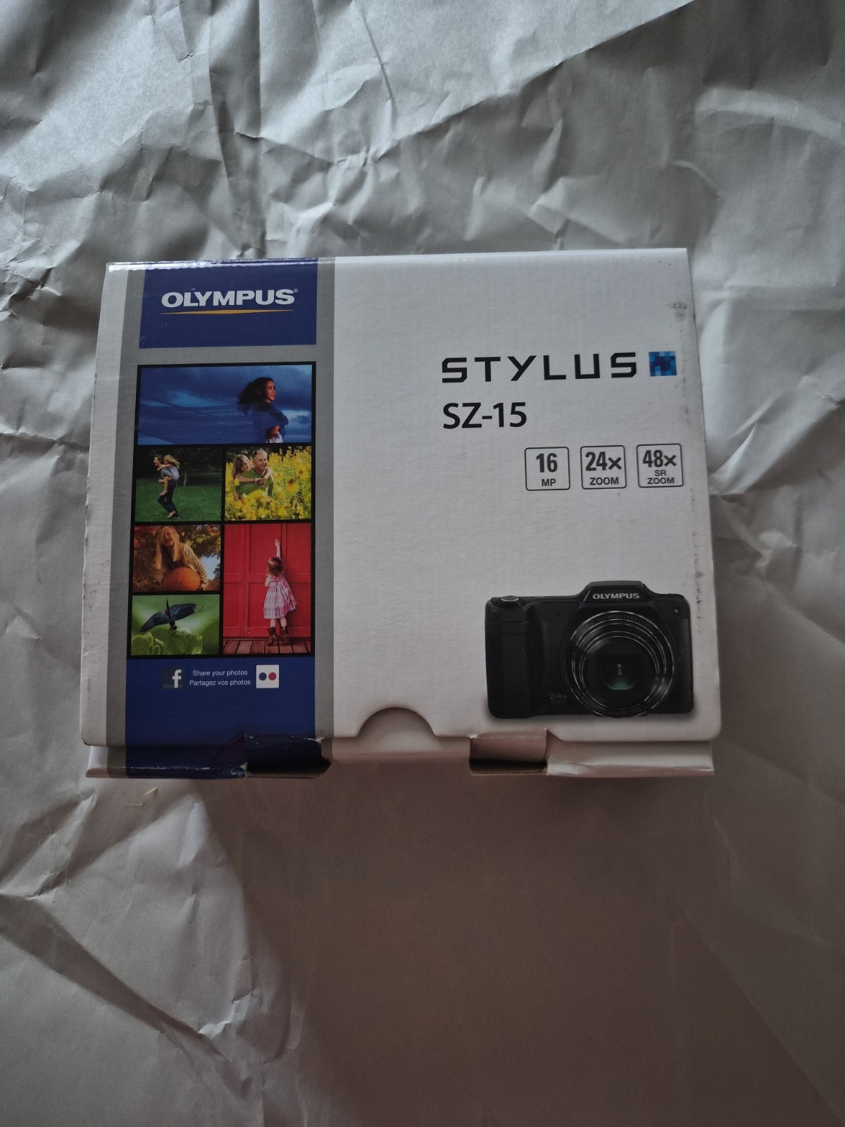 Olympus Stylus SZ-15 16MP Digital Camera Red NEW IN BOX