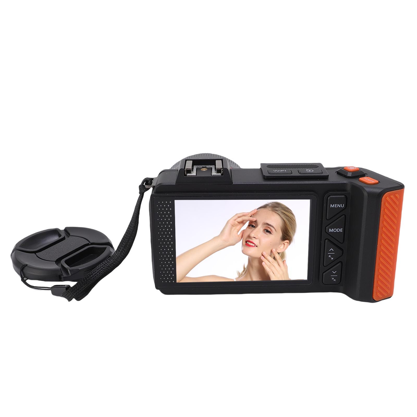 Digital Camera 4K 70MP 50X Zoom Auto Focus Wide Angle F1.8 DSLR Camera With OXZD