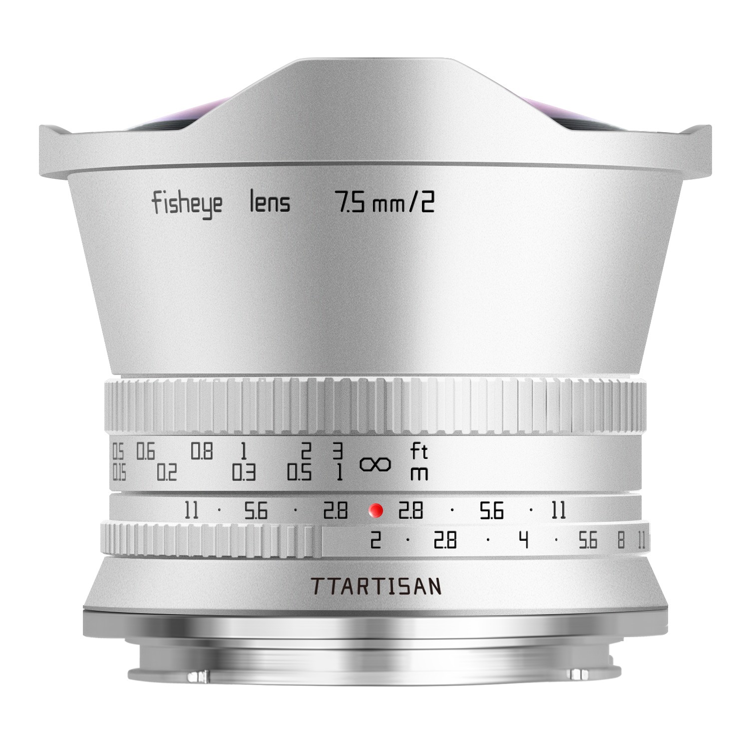 TTArtisan 7.5mm F2.0 APS-C Manual Focus Fisheye Lens Canon Nikon Fuji Sony M4/3