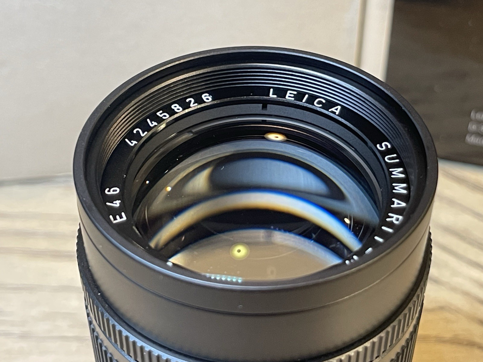 [Open Box] Leica 90mm f2.5 Summarit-M E46 6-Bit Lens #11646 Boston Seller