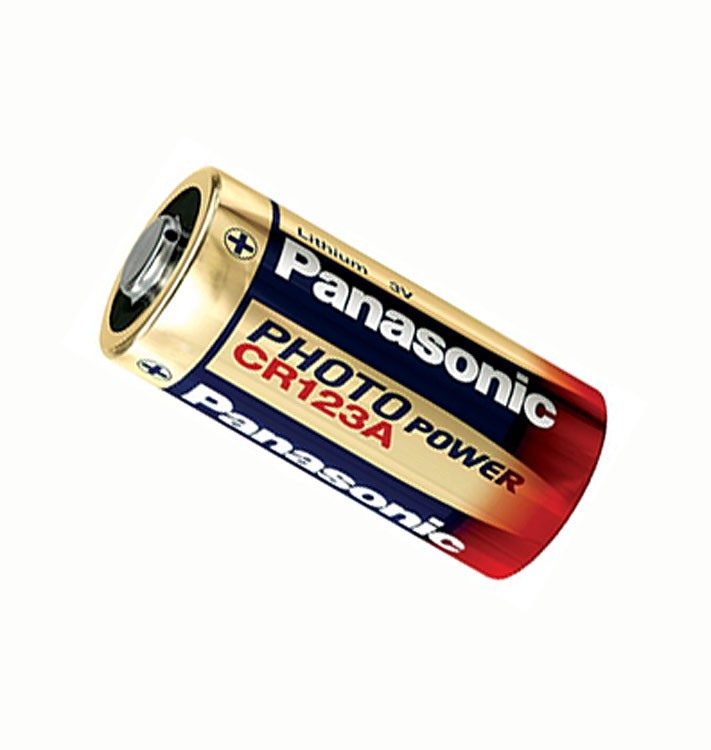2 Pack Panasonic CR123A 123 3V Lithium Battery SEALED
