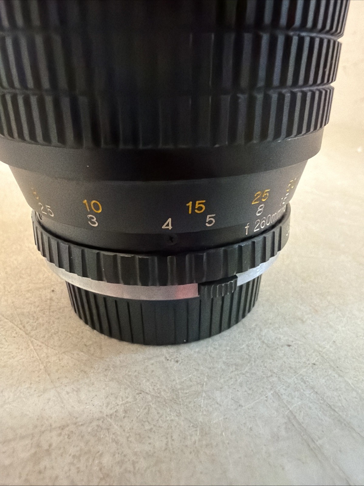 Osawa MC Macro 75-260mm 1:4.5 Zoom Lens 62mmØ No. 5413404