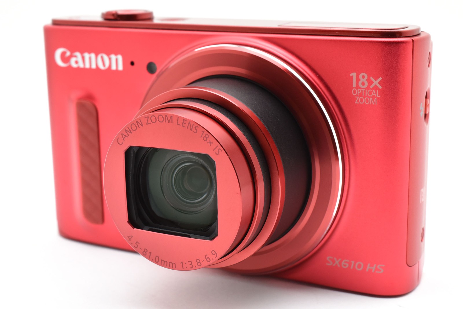 [Top MINT] Canon Powershot SX610 HS Compact Digital Camera 20.2MP Red From JAPAN