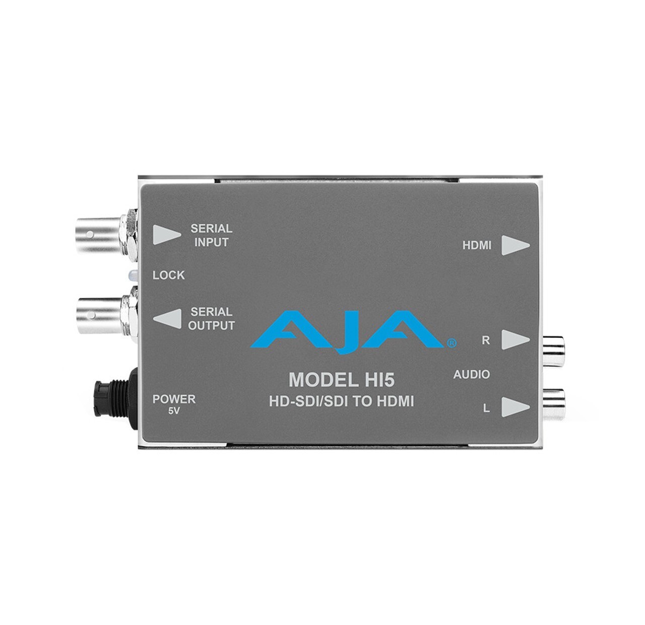 AJA Hi5-3G 3G/Dual Link/HD-SD-SDI to HDMI Converter w/ power supply