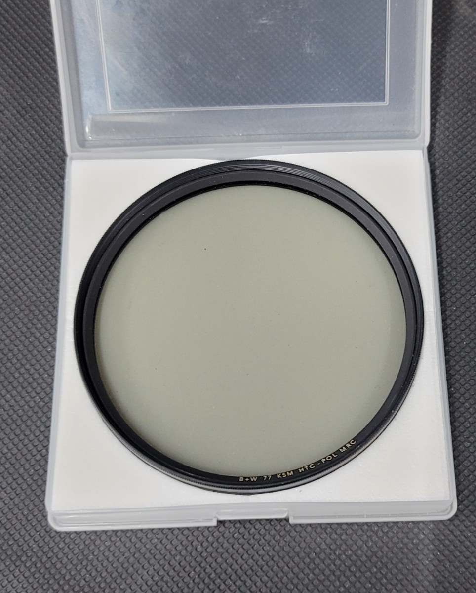 B+W 1081902 Digital 77mm Polifilter Circular High Transmission