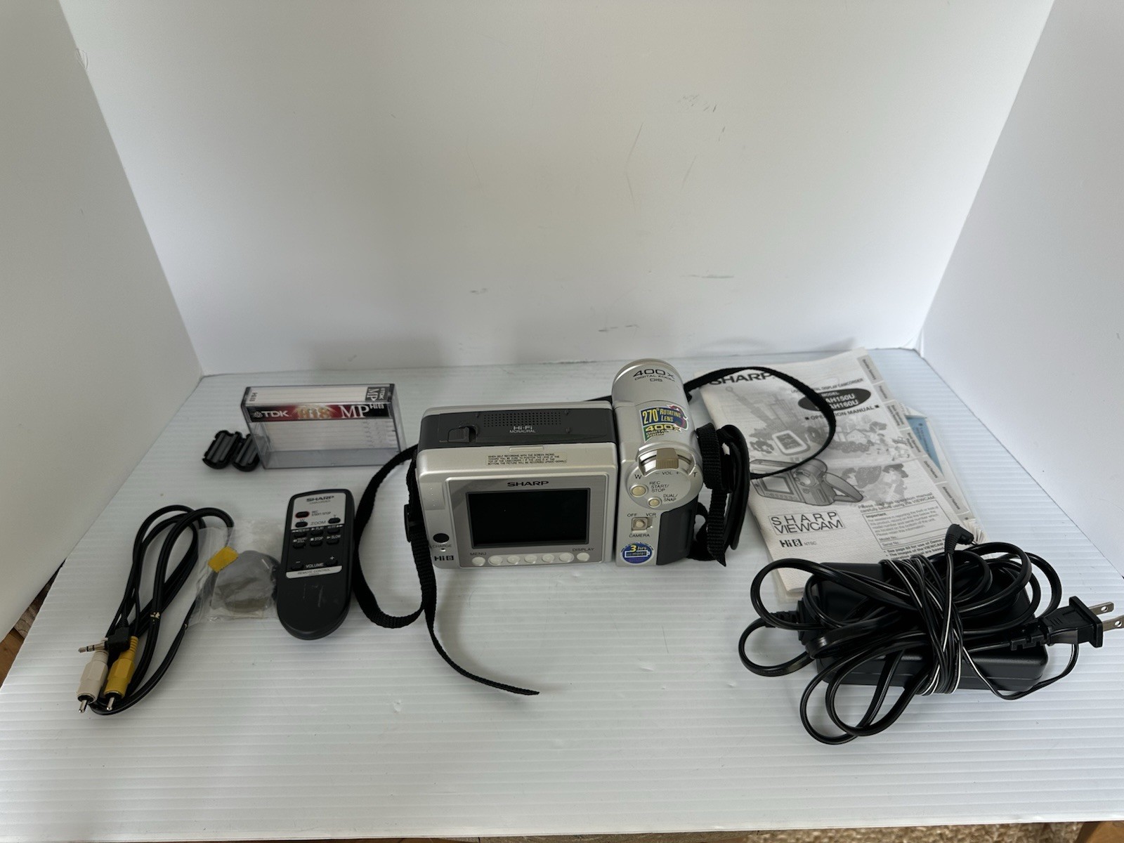 Sharp VL-AH160 VL-AH160U Hi8 8mm Video8 Camcorder VCR Player Video Transfer VGC