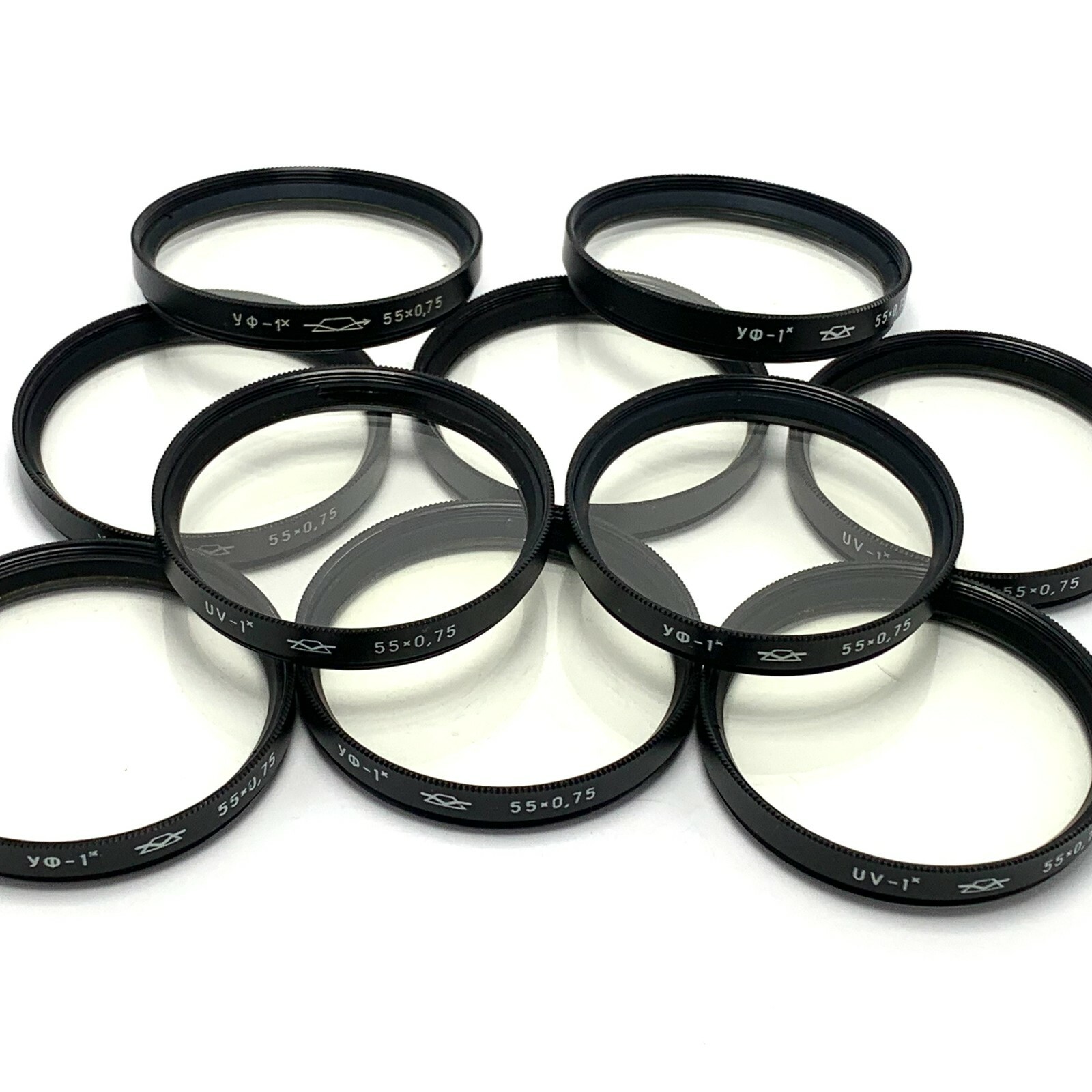 ✅ Light filter Ultraviolet UV-1x 55mm (M55x0.75) – 1pcs. Made in USSR № 1-195