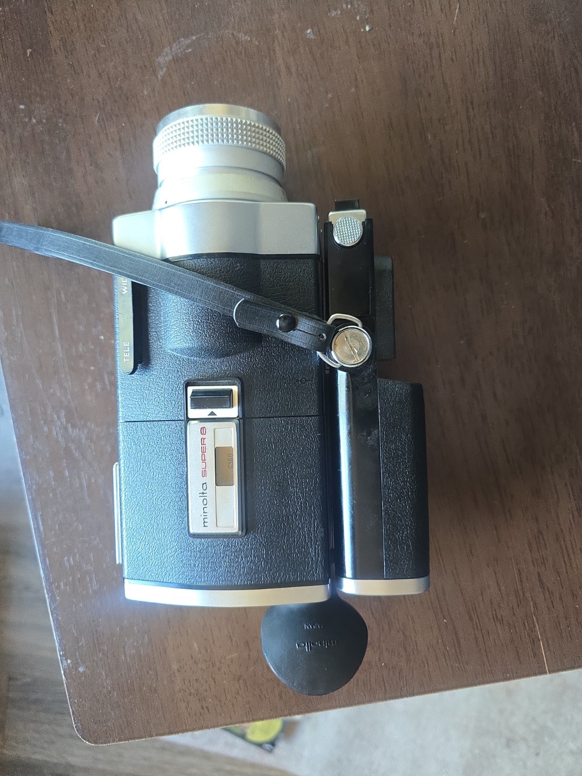 Minolta Autopak-8 D6 Super 8 Film Camera Zoom Rokkor 8.4-50mm f1.8 Untested