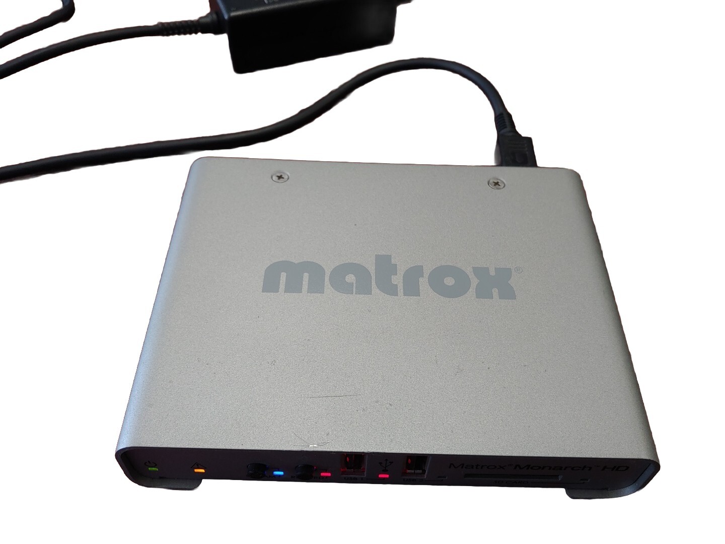Matrox Monarch HD MHD/I MG44190 HDMI live video streaming encoder TESTED