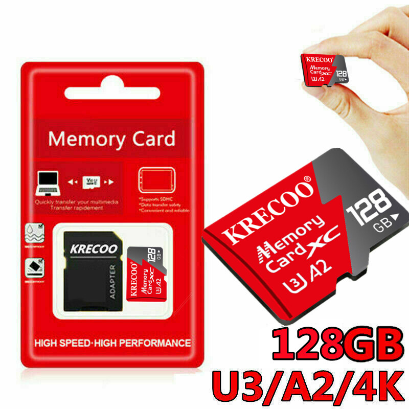LOT 2/5Pack Micro SD TF Card 128GB 256GB Flash Memory Card SDHC For Camera Phone