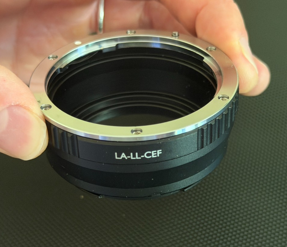 Vello Canon EF Lens to Leica L-Mount Camera Lens Adapter