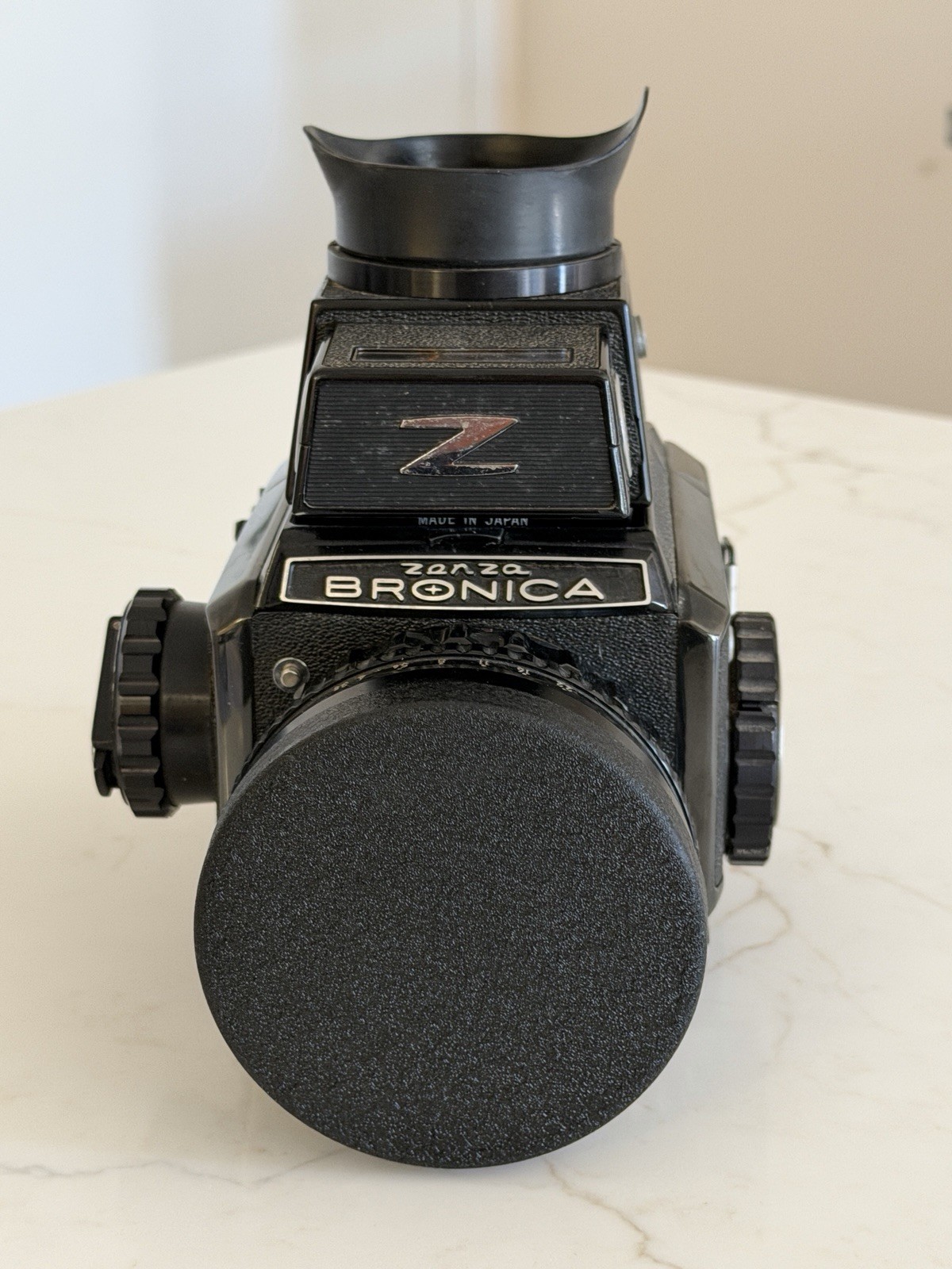 Zenza Bronica Film Camera Nikkor-H 1:35 Nippon Kogaku Lens 77998 JAPAN – Estate