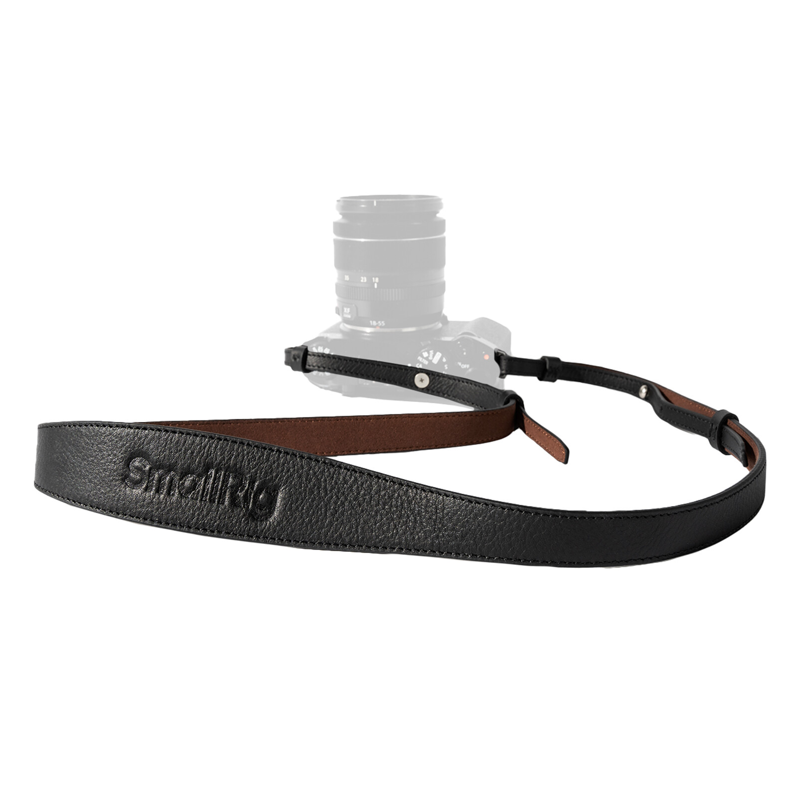SmallRig Universal Leather Camera Shoulder Strap for Canon Nikon Sony DSLR 5208