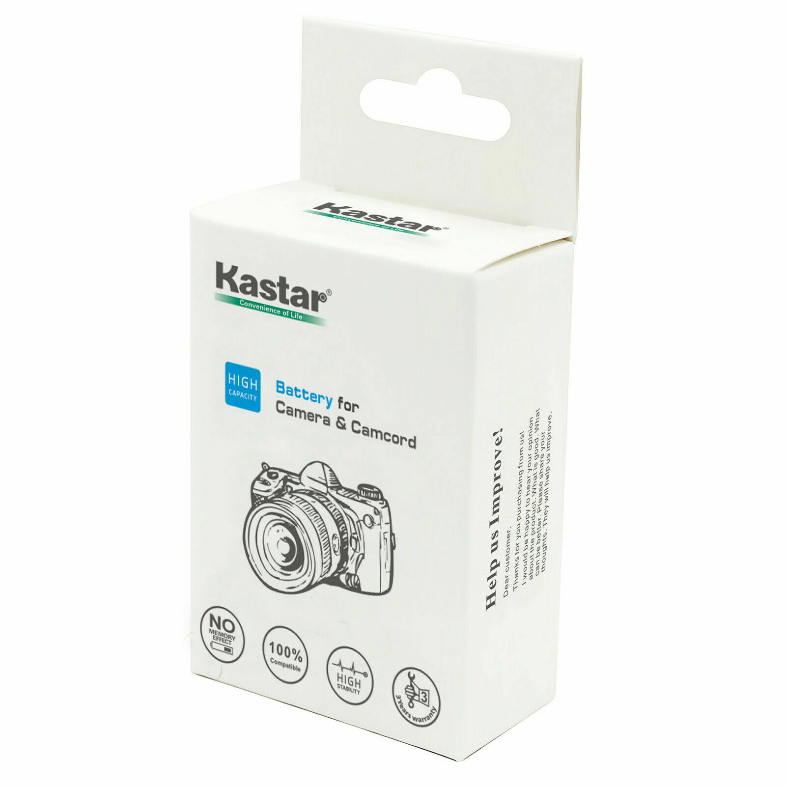 Kastar Rechargeable Li-Ion Battery for Nikon ENEL14 EN-EL14a (27126) DSLR Camera