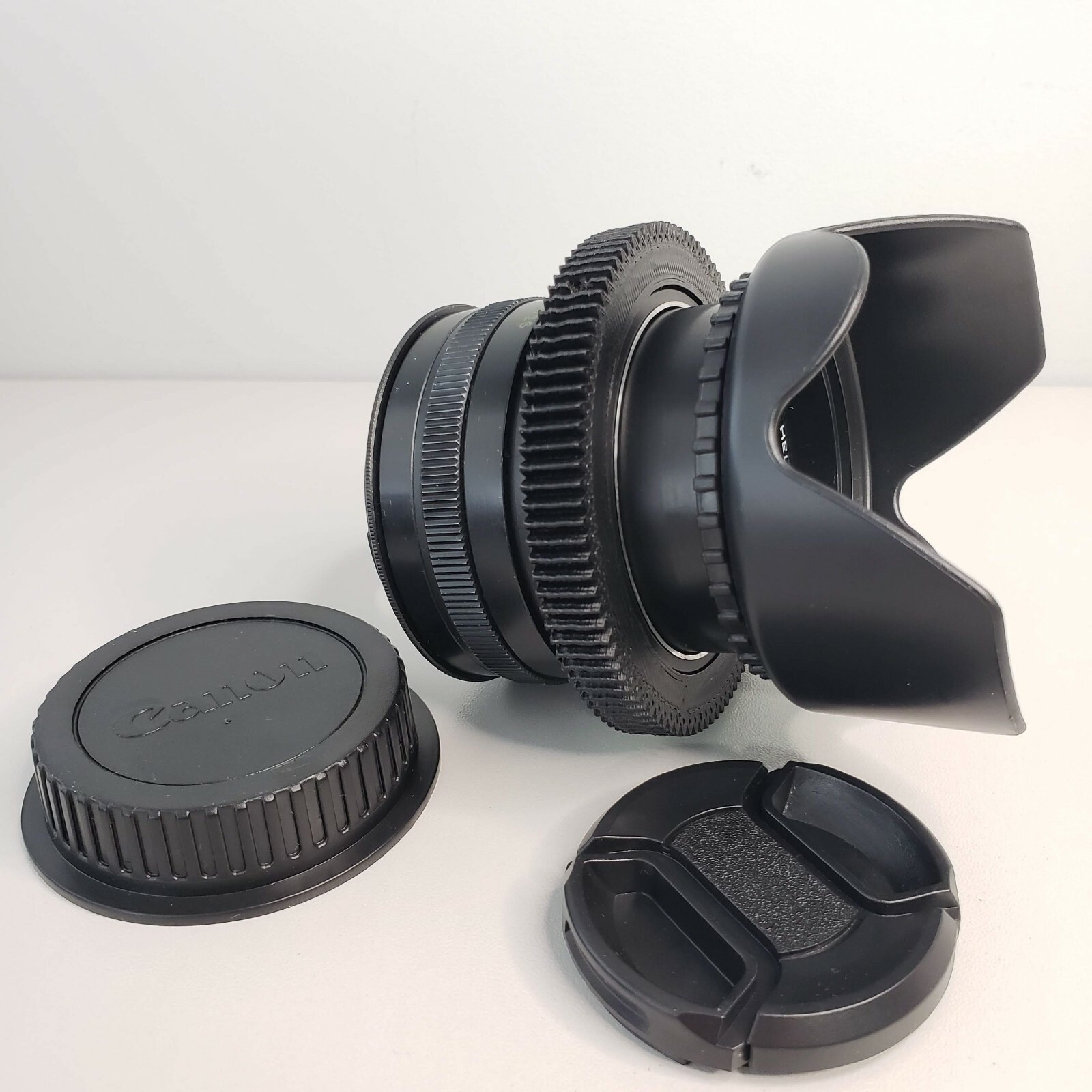 HELIOS-44 2/58 mm CINE mod lens ANAMORPHIC BOKEH FLARE Canon EF mount Ukraine