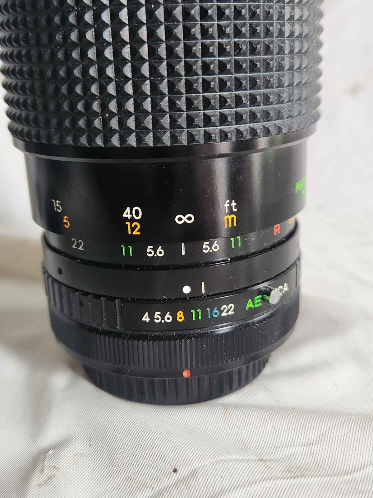 Sears # 202 60-300mm f/4.0-5.6 Macro Auto Zoom Lens & Tiffen 62mm Sky 1-A Filter