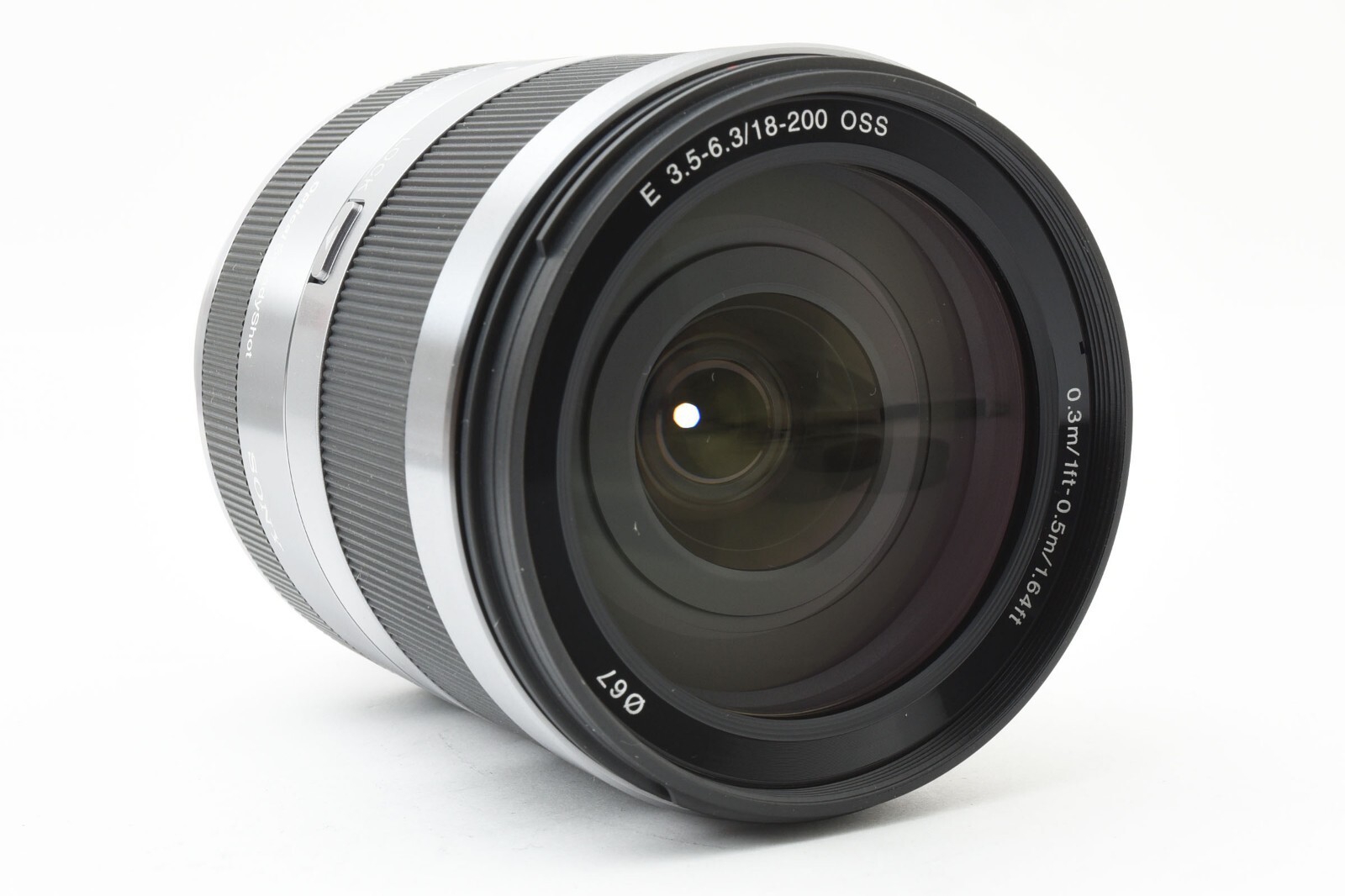 [Top MINT+++ in Box] Sony E 18-200mm f/3.5-6.3 Zoom silver Lens for sony Japan