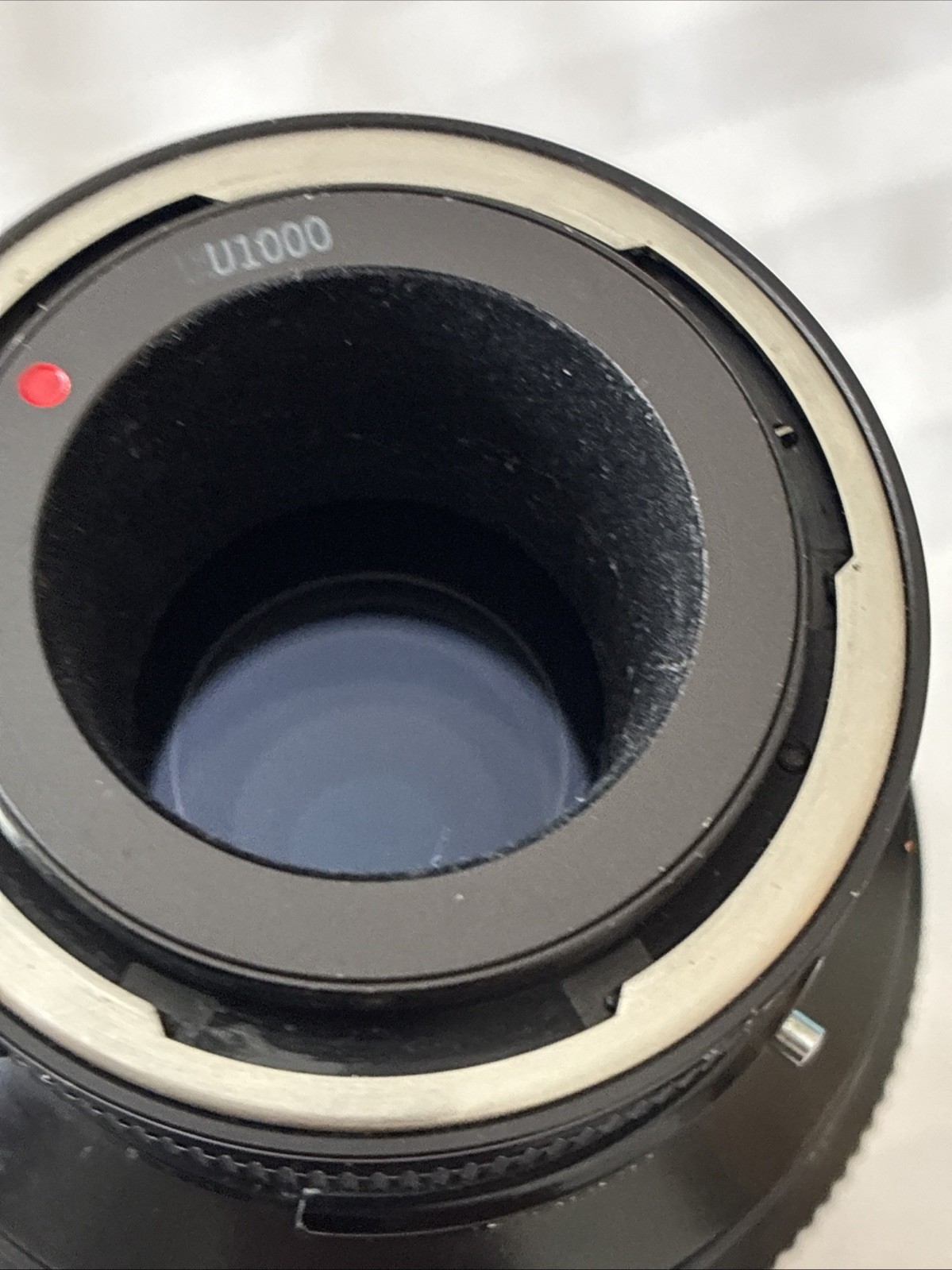 Canon Reflex 500mm f8 Mirror Super Telephoto Lens Holder Case 1x Filter Caps