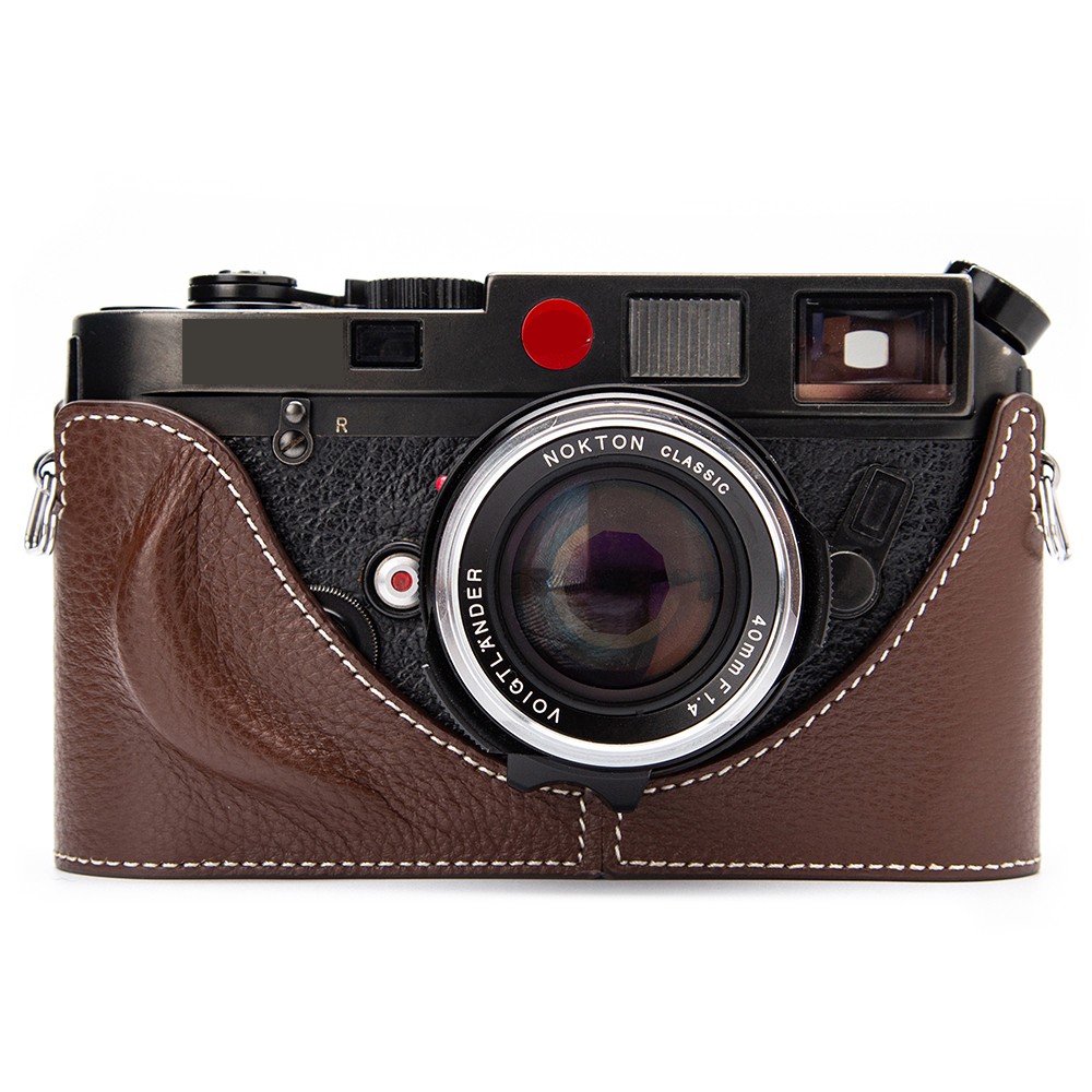 Fit For Leica M6 M4 M3 M2 M1 Genuine Leather Camera Half Case Bag Covers Protect