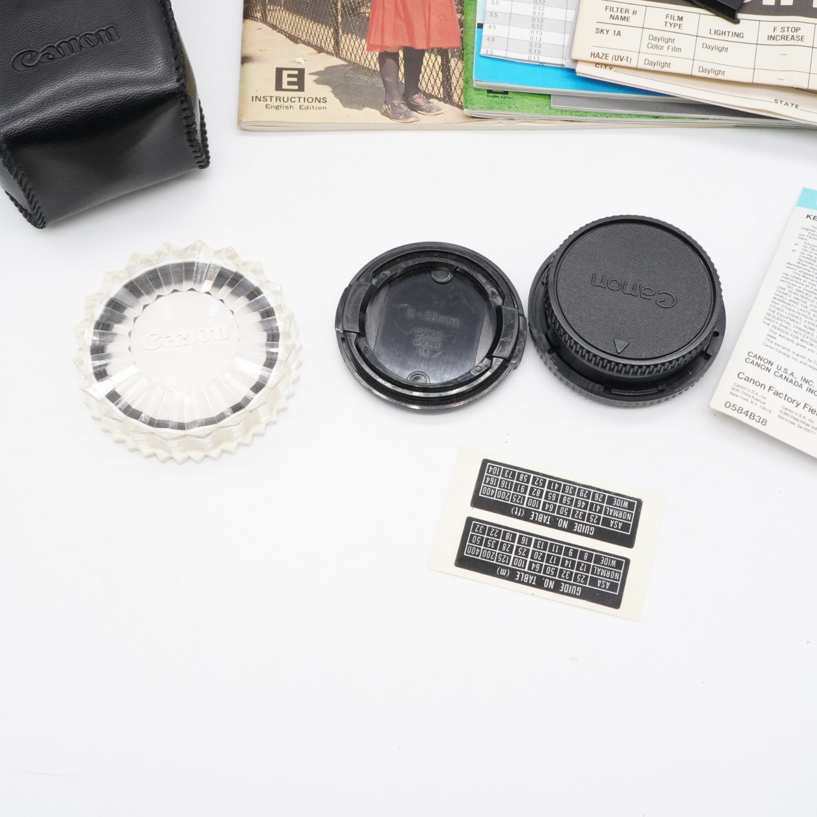 Canon AE-1 Program Camera 50mm f/1.8 Lens w/ Original Box Tested Works