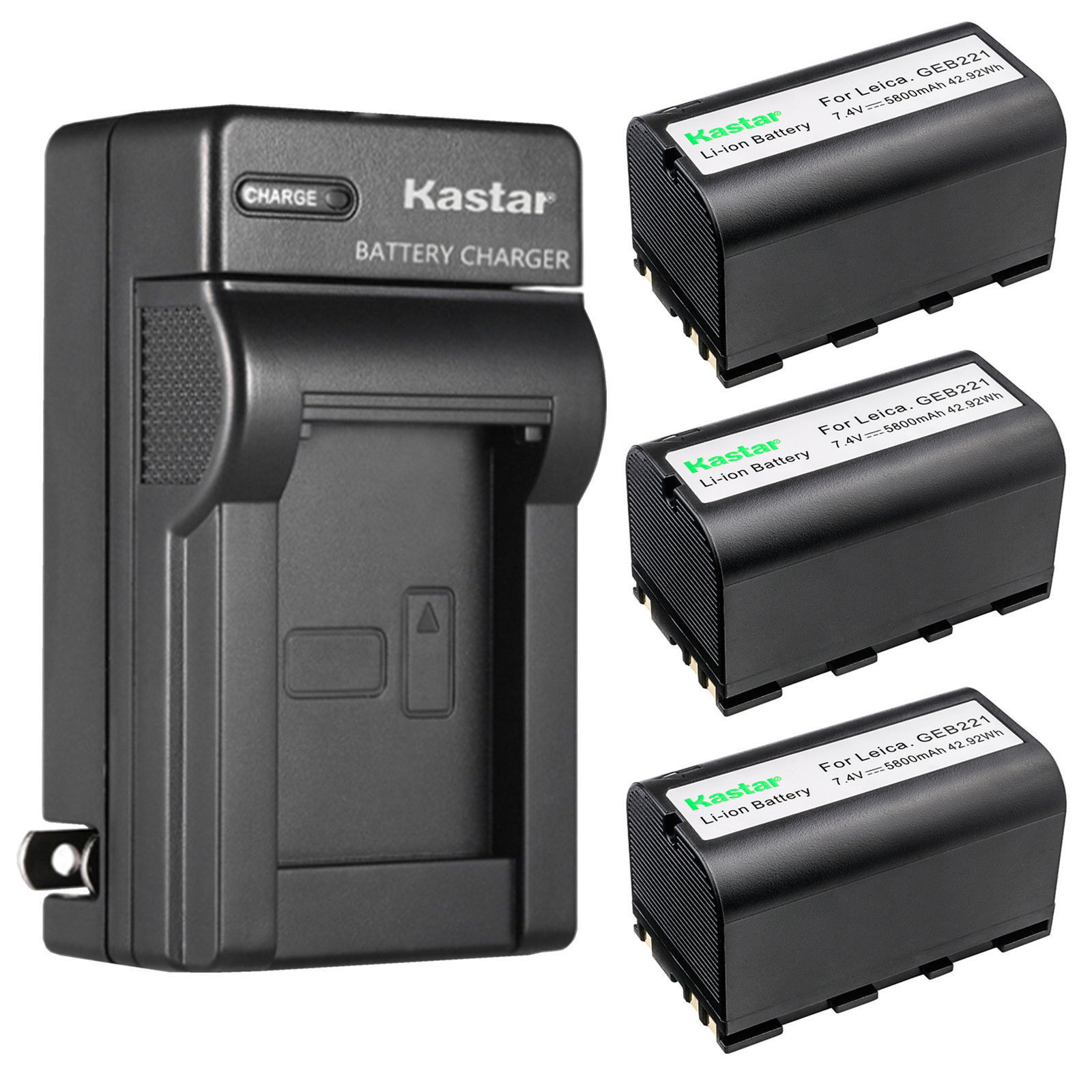 GEB221 Battery or Wall Charger for Leica GEB211 GEB212 GEB241 GEB242 GEB371