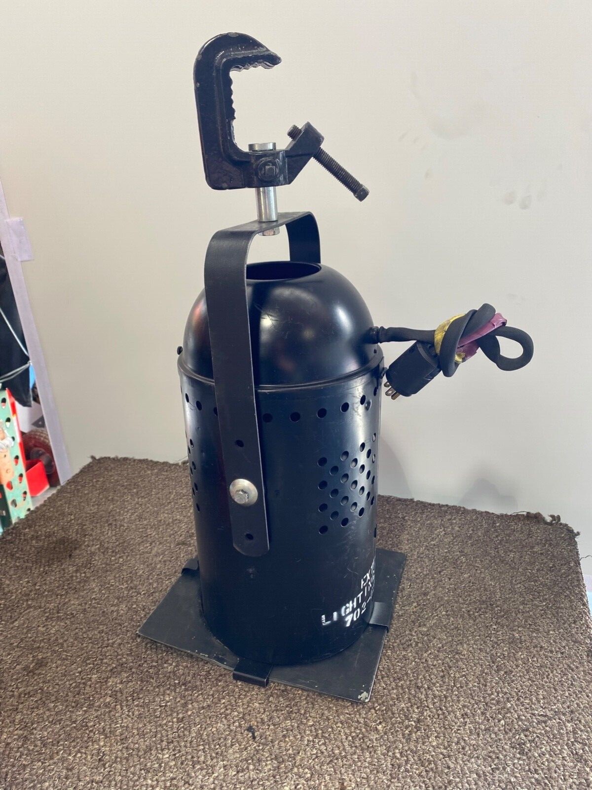 PAR64 Par Can Lights — Black or Chrome, W/ Gel Frame, Bulb and Pipe Clamp Incl.