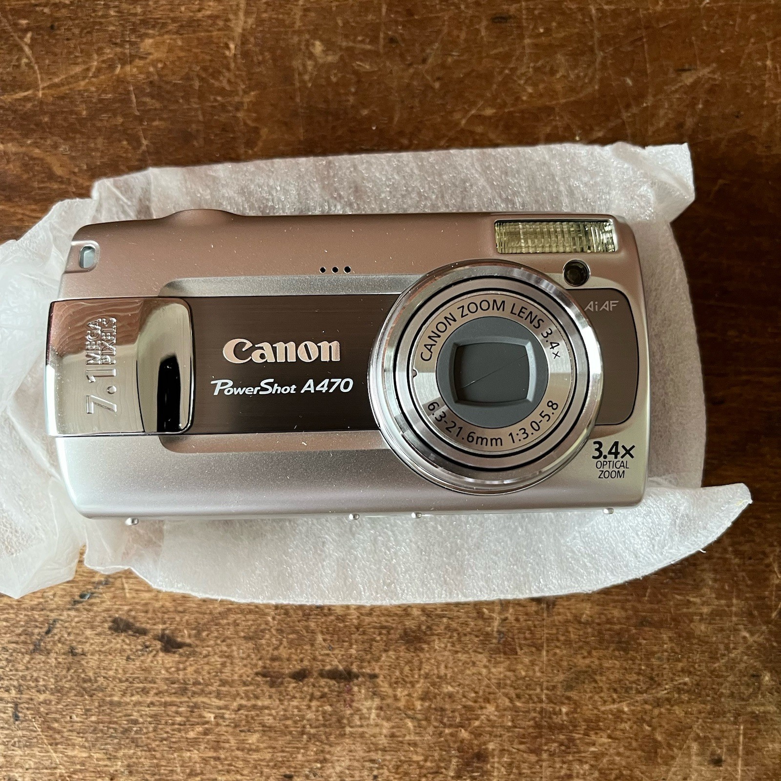 Canon PowerShot A470 Digital Camera Gray w/ Accessories – NEW in BOX