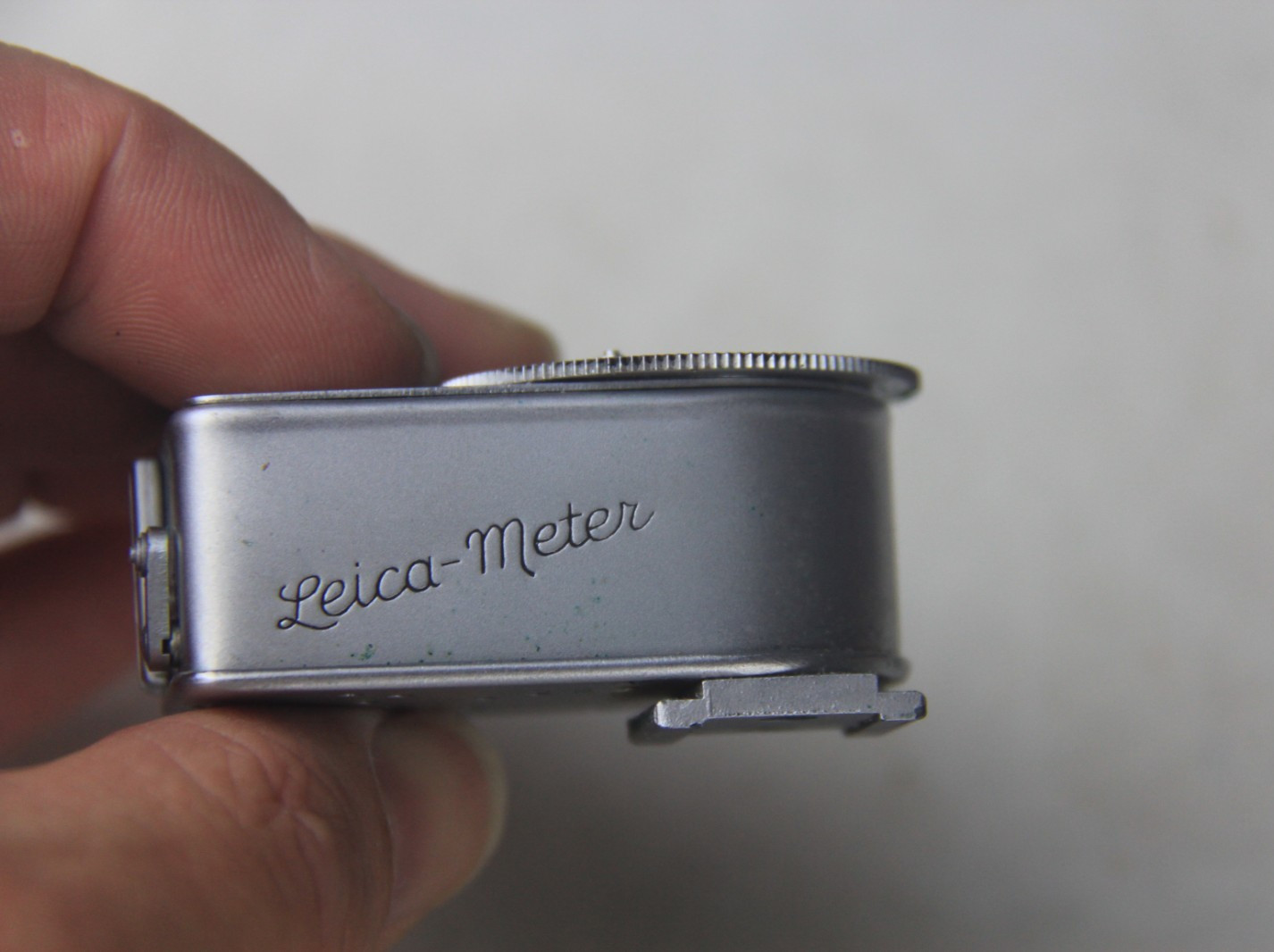 Vintage Leica Meter Set #65950 Light Meter & Booster, Leather Cases Storage Box
