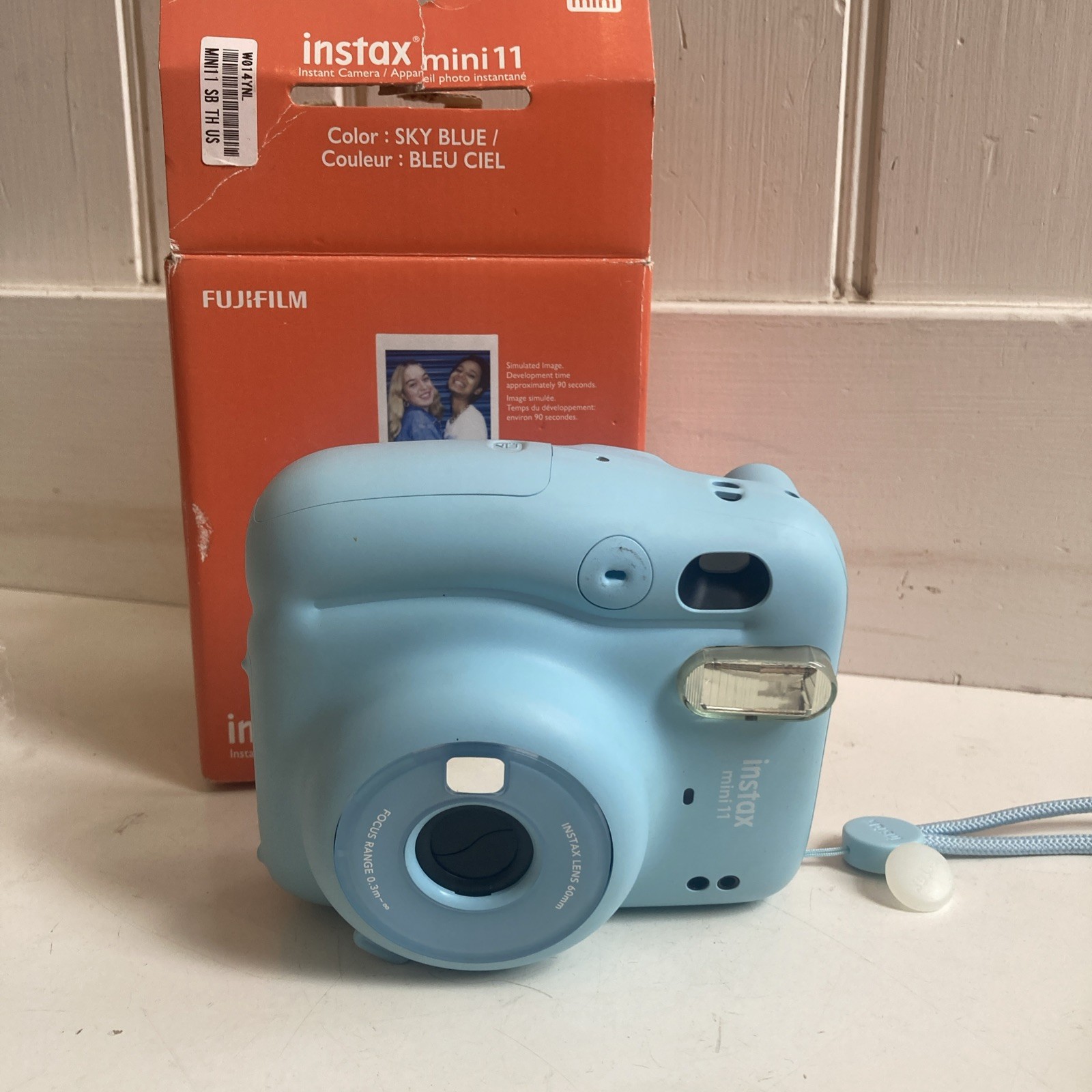 Fujifilm Instax Mini 11 Instant Film Camera – Sky Blue