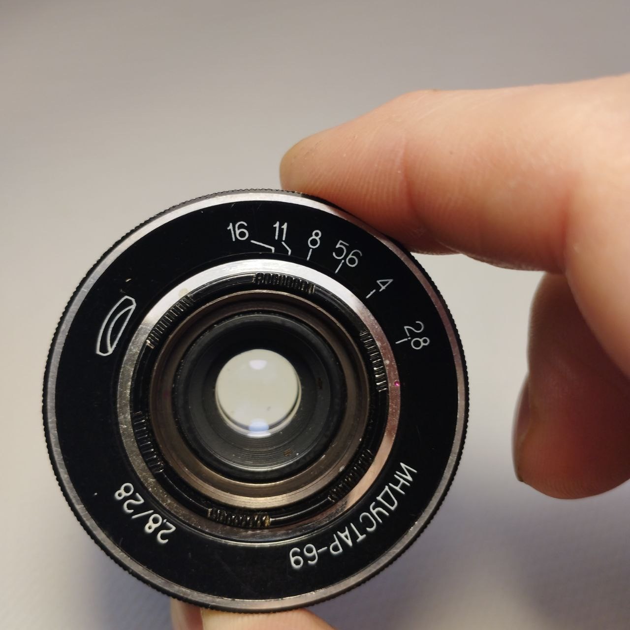 Industar-69 28mm f/2.8 USSR Lens M39 LTM Pancake Vintage Sharp Mirrorless camera
