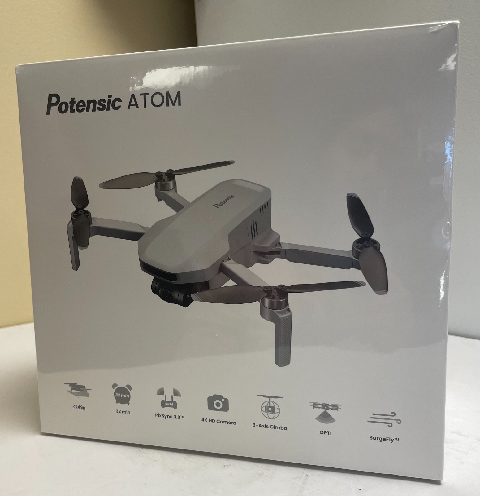 Potensic ATOM SE Drone with 4K Camera 4KM Transmission GPS Foldable Mini Drones