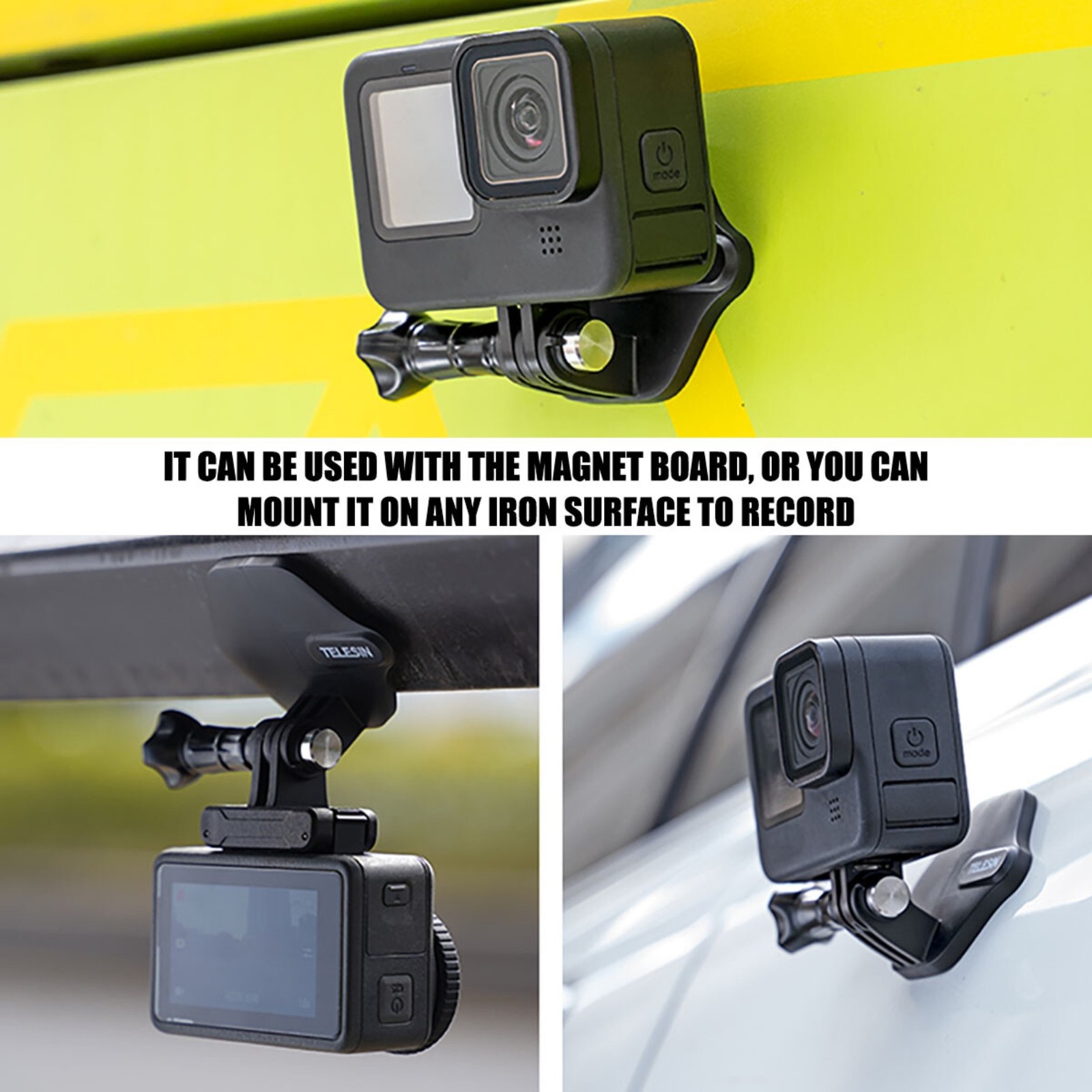 Magnetic Mount Camera Quick Release Neck Holder For GoPro Hero 11 10 Max