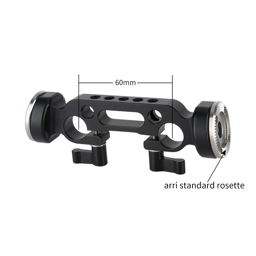 NICEYRIG Standard ARRI Rosette Leather Handle Grips for Shoulder Rig
