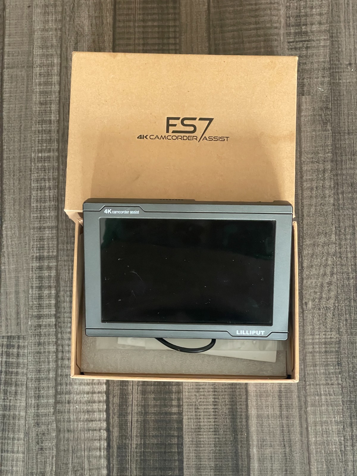 LILLIPUT FS7 7″ 4K HDMI 3G-SDI Camera Field Monitor