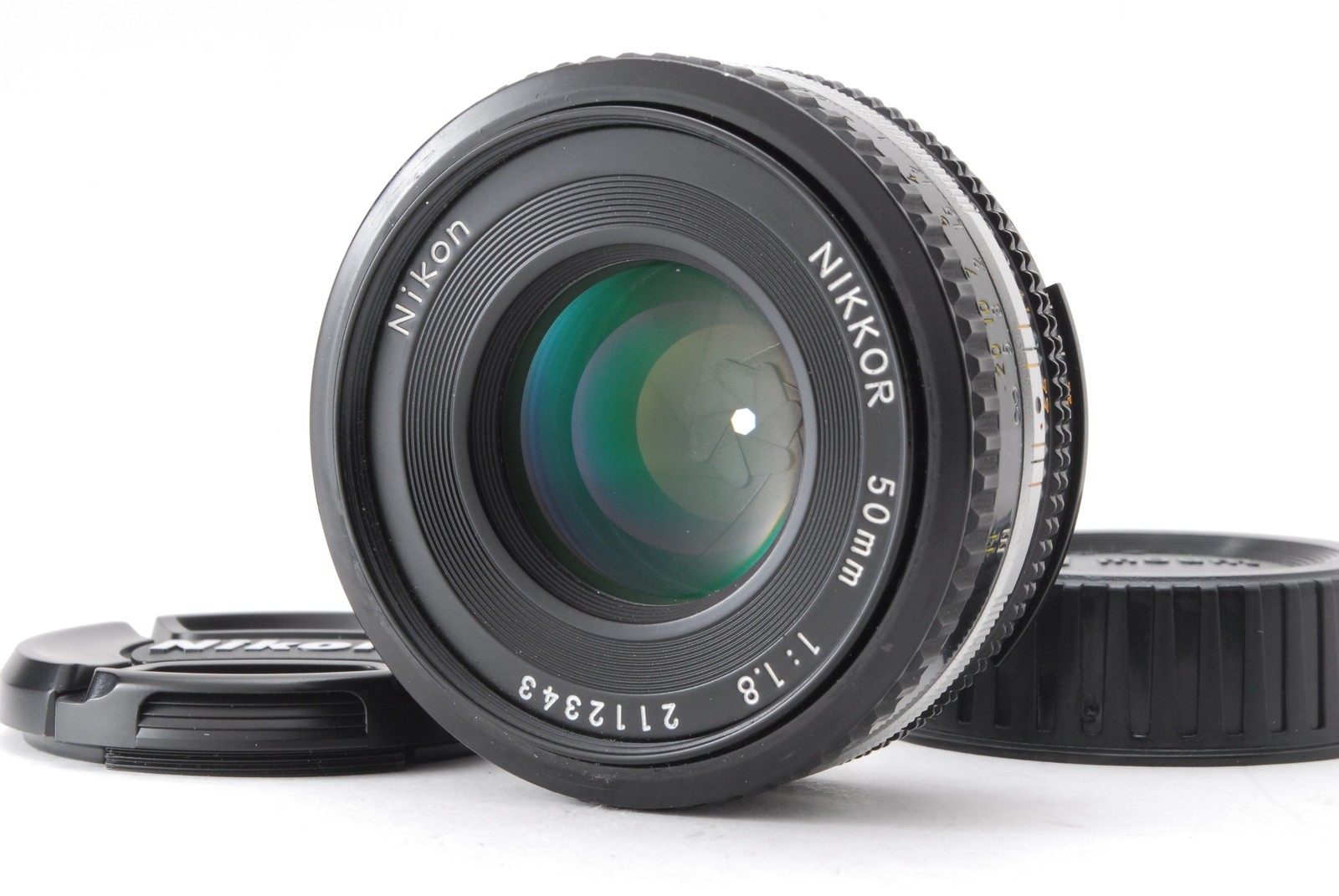 [TOP MINT] Nikon Ai-s Nikkor 50mm f/1.8 AIS MF Pancake Lens From JAPAN