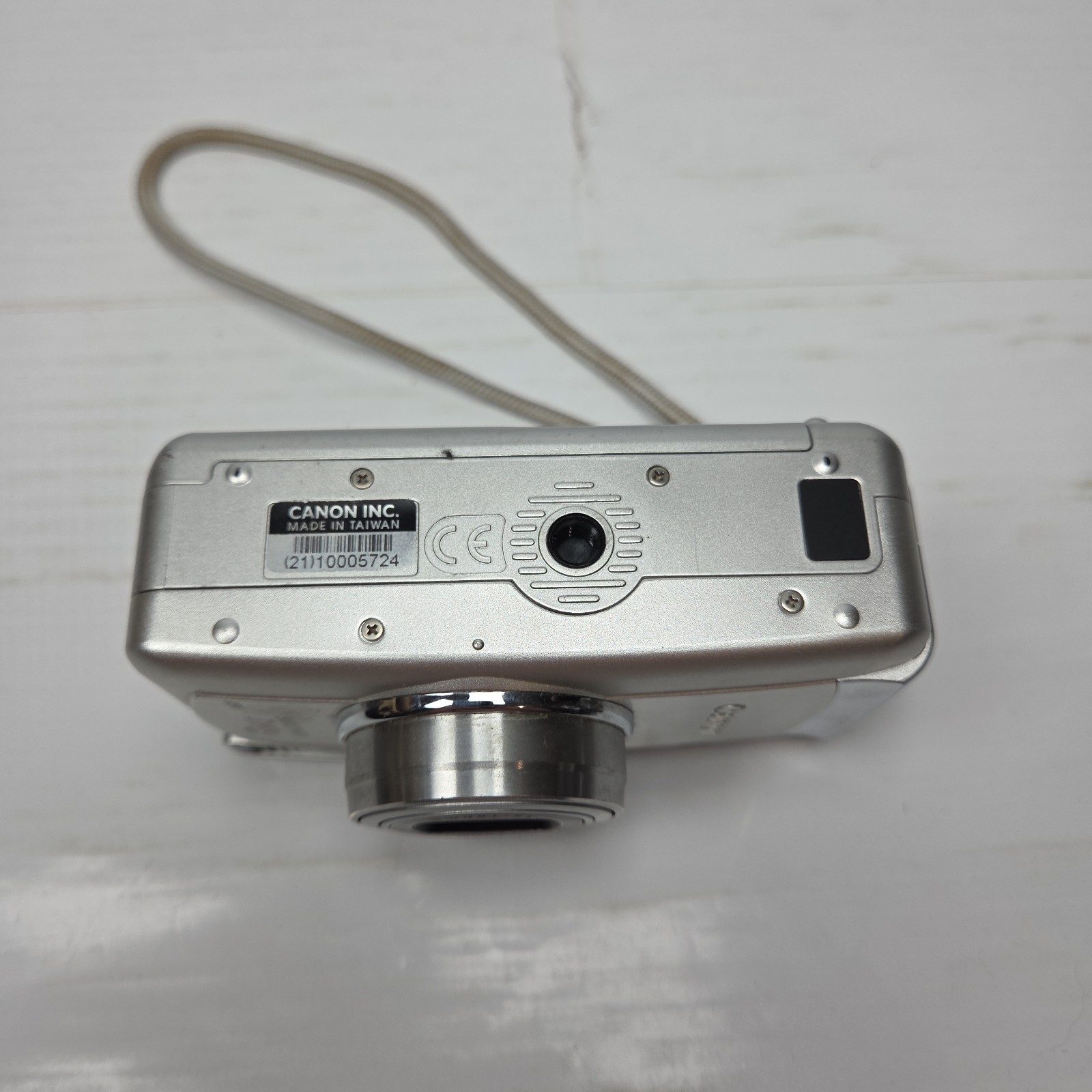 Canon Sure Shot Z180u Date 35mm Film Point and Shoot Camera Silver Tested