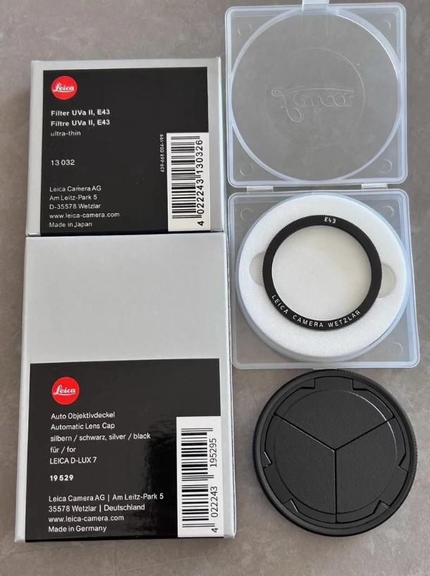 Genuine Leica Auto Lens Cap for D-LUX-8, D-LUX-7, D-LUX Typ 109