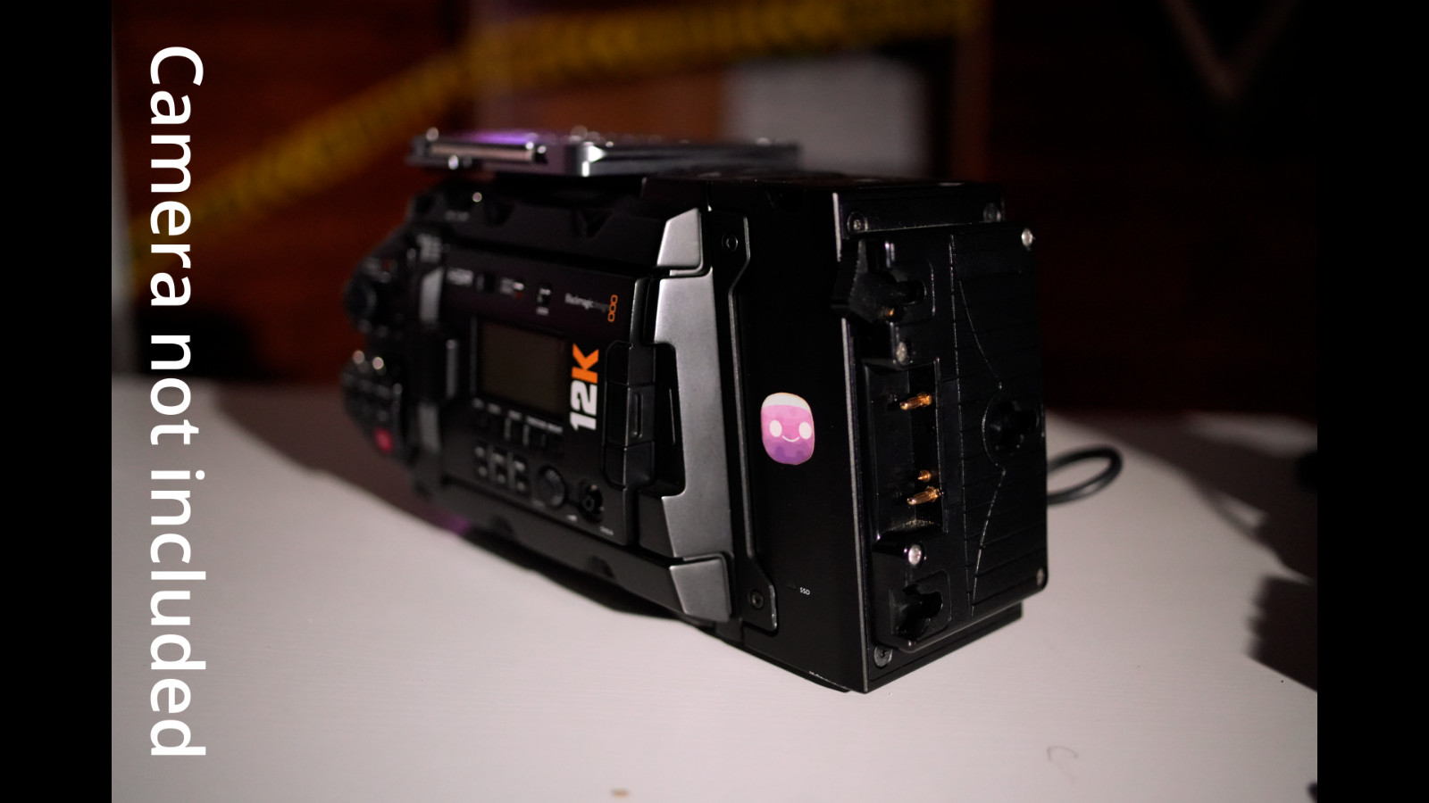 Blackmagic Design URSA Mini Recorder + WD 2TB Drive + Reader + Gold Mount Plate