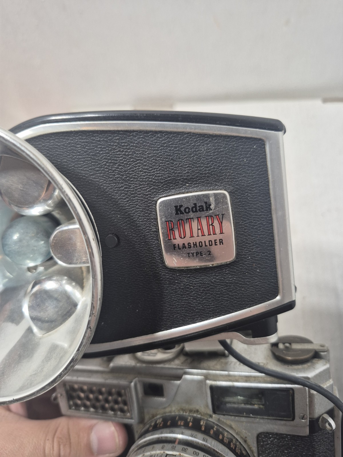 Beauty LM Auto Exposure 35mm Rangefinder Film Camera w/Kodak Rotary Flasholder