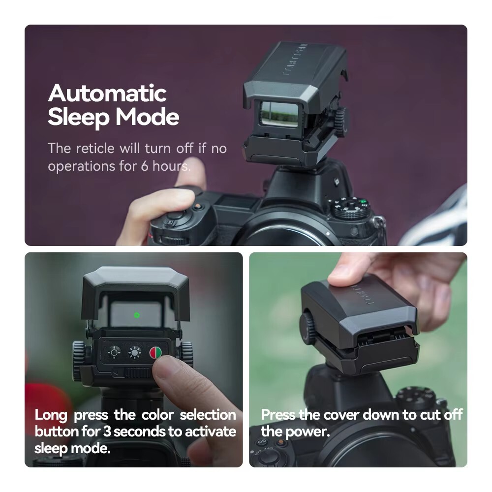 TTArtisan Camera Dot Sight With Cold Shoe Mount for Telephoto Photography Assist