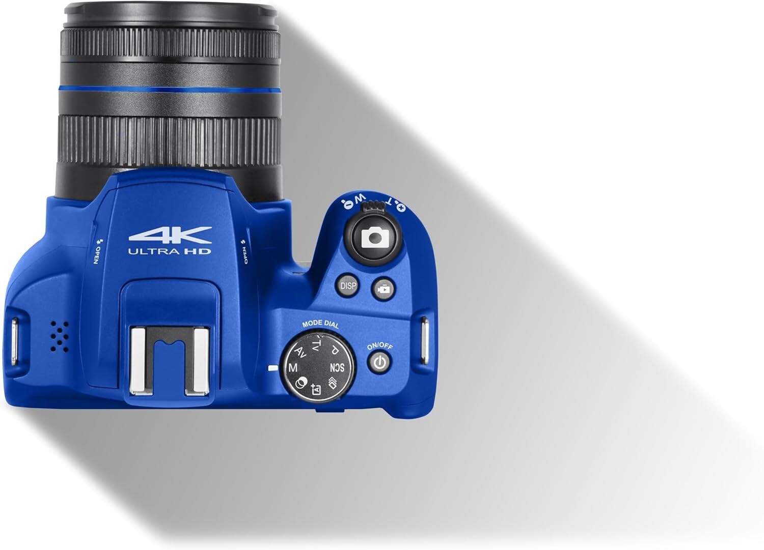 Minolta 64MP/ 4K Ultra HD Digital Camera with 10x Optical Zoom (Blue)