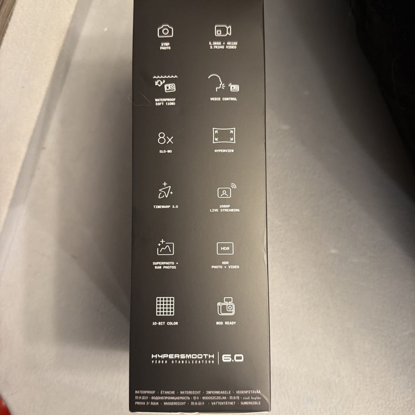 GoPro HERO12 Black 5.3K60 27MP Waterproof Action Camera – NEW SEALED