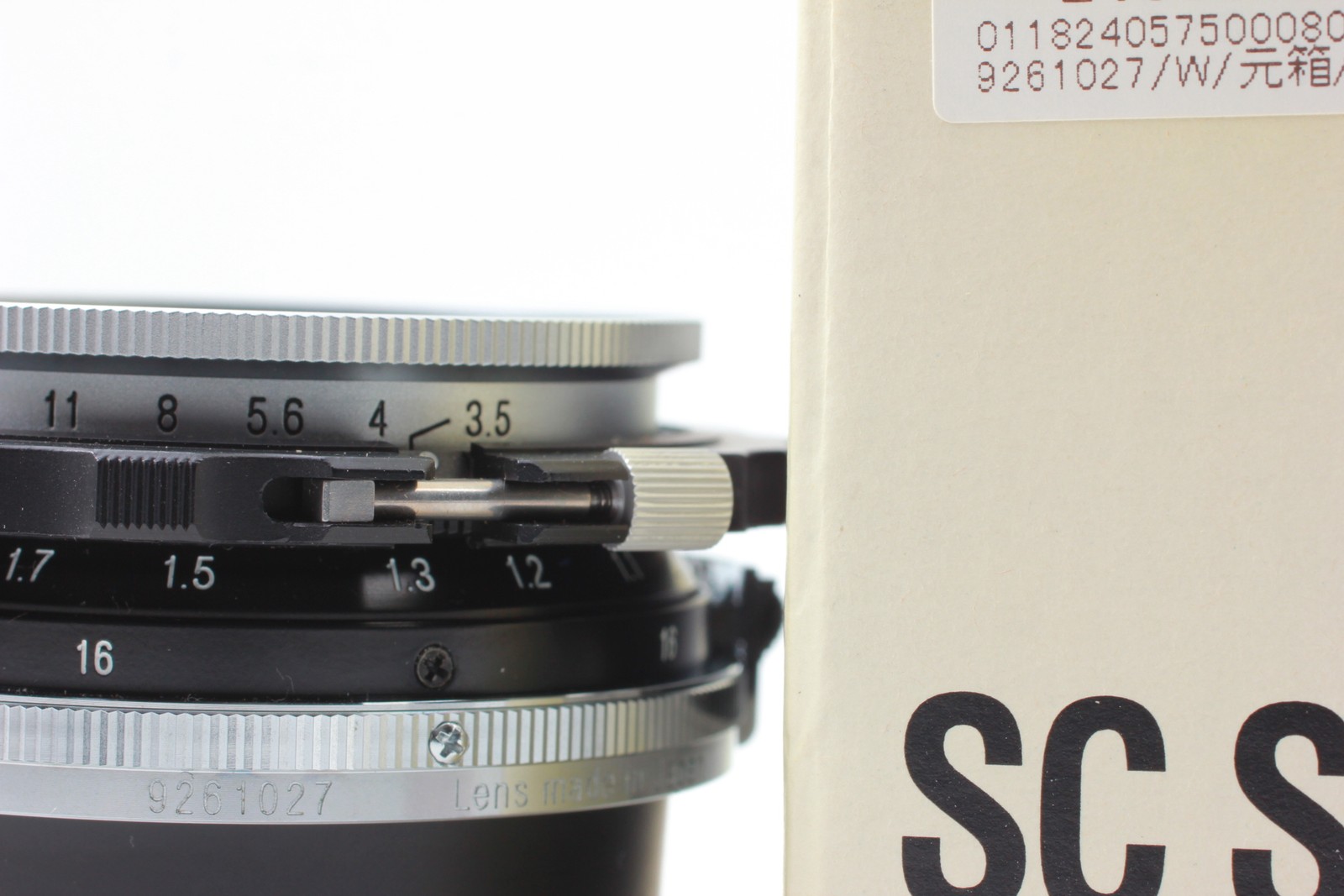 [N MINT in Box w/ Hood] Voigtlander SC SKOPAR 28mm f/3.5 Lens Nikon S From JAPAN