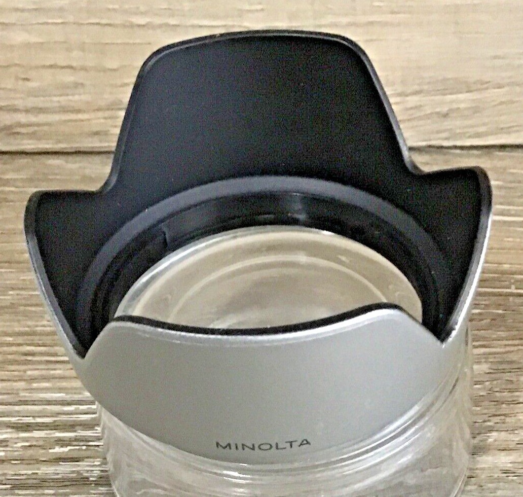 Minolta GT 72-50.8 / 2.8 – 3.5 Flower Lens Hood Shade Made in Malaysia