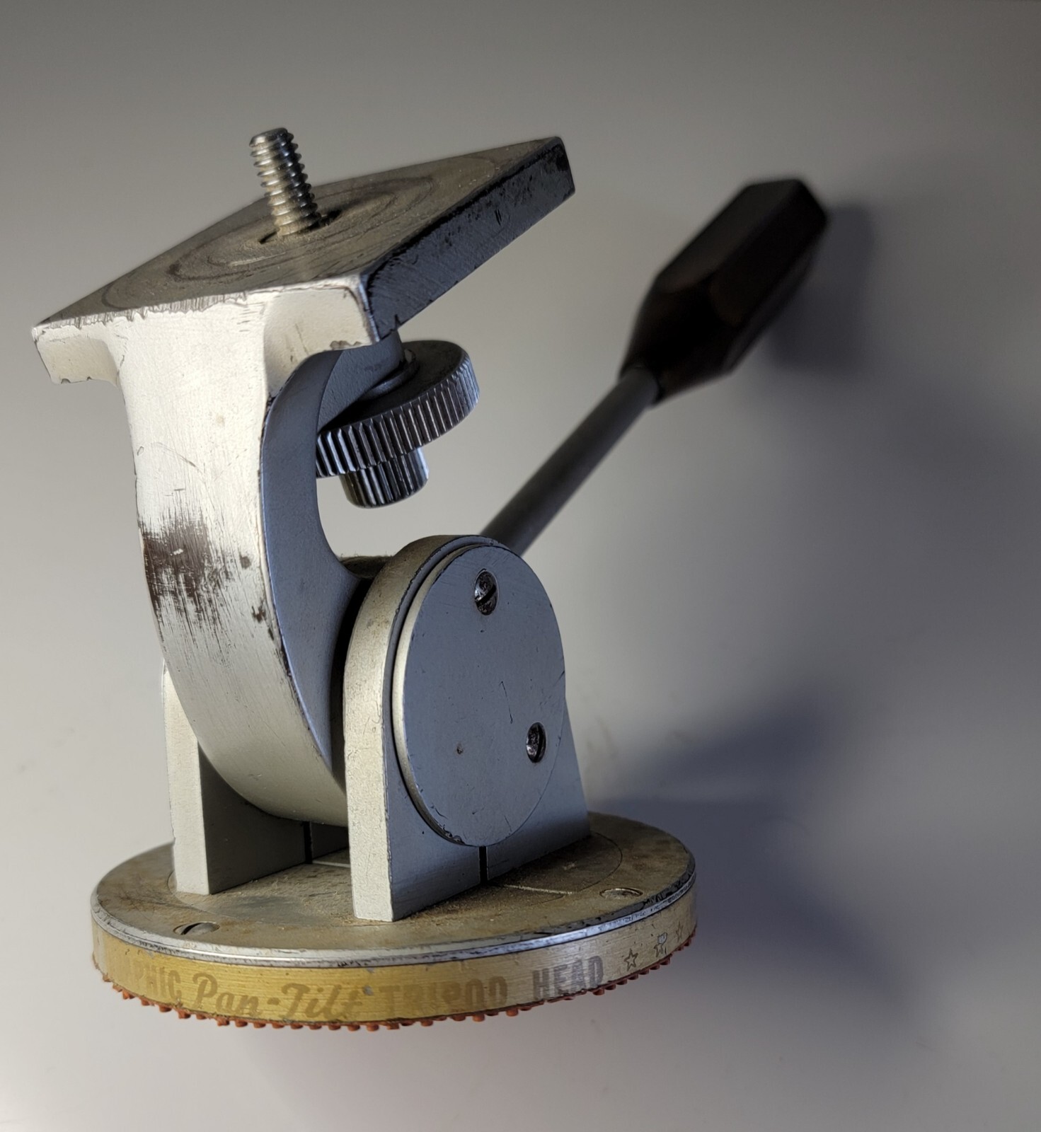 RARE Vintage FOTORITE Model G Wood Camera Tripod w/GRAFLEX Inc. Pan-Tilt Head