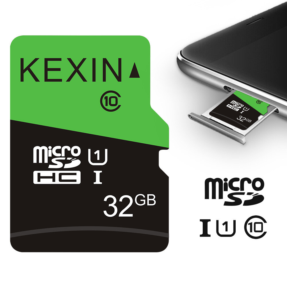 1x Memory Card TF Micro SD Card 32GB Class 10 High Speed Fast Flash For Camera