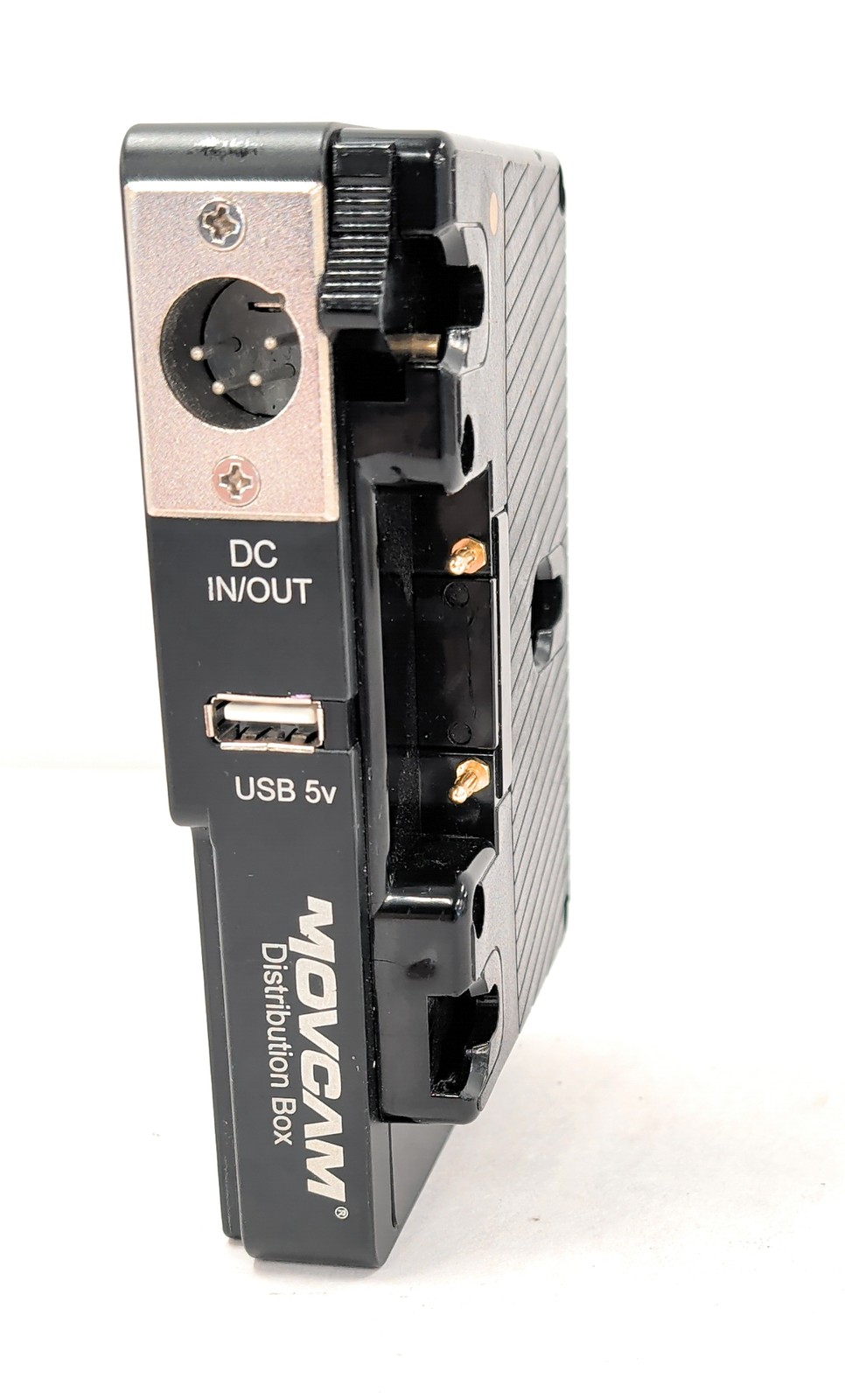 Movcam Anton Bauer Gold Mount Power Distribution Box Converter 5V USB 8.4V
